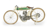 Thumbnail of The ex-Steve McQueen,1914 Indian Model F Board-Track Racing Motorcycle Engine no. 41F092 image 1