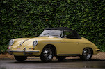Thumbnail of Original European delivery,1961 Porsche 356B 1600 Roadster  Chassis no. 088885 Engine no. 604614 image 28