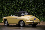 Thumbnail of Original European delivery,1961 Porsche 356B 1600 Roadster  Chassis no. 088885 Engine no. 604614 image 26