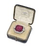 Thumbnail of An exceptional 19th century spinel and diamond jewel image 11