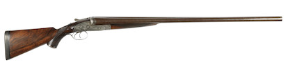 Thumbnail of A rare 8-bore self-opening sidelock non-ejector wild-fowling gun by J. Purdey & Sons, no. 11819 image 2