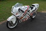 Thumbnail of Believed twice winner of the Suzuka 4 Hours Endurance Road Race (Novice Class), 1987 Yoshimura Suzuki GSX-R400 Racing Motorcycle Frame no. GK71F-100038 Engine no. K706-100090 image 12