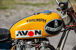 Thumbnail of 1977 Triumph 750cc T140V 'Strongbow' Flat Tracker Frame no. MD2 Engine no. T140V AP81386 image 8