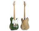 Thumbnail of Status Quo Francis Rossi's legendary green Fender Telecaster guitar, late 1965, image 7