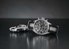 Thumbnail of Offered for charity a Limited Edition titanium IWC Pilots Watch Chronograph wristwatch and Hot Wheels model car coming in a unique collectors set image 6