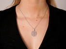 Thumbnail of FANCY COLOURED DIAMOND AND DIAMOND PENDANT/NECKLACE image 2