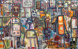 Thumbnail of Abdoulaye Diarrassouba Aboudia (Côte d'Ivoire, né en 1983) Sans titre, 2013 image 9