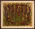 Thumbnail of Kibwanga Mwenze (République Démocratique du Congo, 1925-1999) Sans titre, 1971 image 3