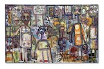 Thumbnail of Abdoulaye Diarrassouba Aboudia (Côte d'Ivoire, né en 1983) Sans titre, 2013 image 3