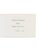 Thumbnail of John Lennon/Yoko Ono A Signed Christmas Card, circa 1969 image 1