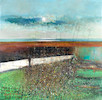 Thumbnail of Kurt Jackson R.W.A. (British, born 1961) Rabbit Fence, Wind Break, Runner Beans image 1
