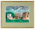 Thumbnail of John Piper C.H. (British, 1903-1992) Furness Abbey, Cumbria image 3