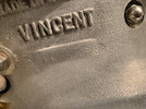 Thumbnail of 1953 Vincent 998cc Series-C Rapide Frame no. RC9788/C Rear frame no. RC9788/C Engine no. F10AB/1/7888 Crankcase mating no. VV75 image 10