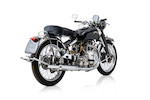 Thumbnail of 1953 Vincent 998cc Series-C Rapide Frame no. RC9788/C Rear frame no. RC9788/C Engine no. F10AB/1/7888 Crankcase mating no. VV75 image 3