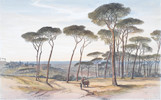 Thumbnail of LEAR (EDWARD) Views in Rome and its Environs; Drawn from Nature and on Stone, T. M'Lean, 1841 image 4