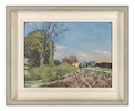 Thumbnail of John Aldridge (British, 1905-1983) Cornish Hall, Suffolk (Painted in July 1952) image 3