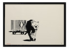 Thumbnail of Banksy (born 1974) Barcode, 2004 (Published by Pictures on Walls, London, with their blindstamp, with the artist's red ink stamp) image 3