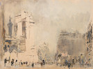 Thumbnail of William Walcot R.A. (British, 1874-1943) Trafalgar Square image 1