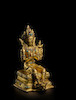 Thumbnail of A GILT COPPER ALLOY FIGURE OF MAITREYA TIBET, 15TH/16TH CENTURY image 1