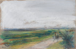 Thumbnail of MAX LIEBERMANN (1847-1935) Landschaft (Noordwijk aan Zee) (Executed in Noordwijk aan Zee circa 1910) image 1
