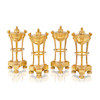 Thumbnail of A set of four Empire ormolu cassolettes or brûle-parfum Early 19th century (4) image 1