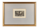 Thumbnail of Edward Calvert (British, 1799-1883) The Bride, from A Memoir of Edward Calvert Artist by his Third Son Copper engraving in sepia ink, 1828, on cream wove paper, the third and final state, from the edition of 350, with margins, framedPlate 114 x 165mm (4 1/2 x 6 1/2in)Sheet 206 x 268mm (8 1/8 x 10 5/8in) image 3