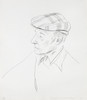 Thumbnail of David Hockney R.A. (British, born 1937) William Burroughs Lithograph, 1980-81, on HMP Koller handmade paper, signed,  dated and numbered 16/100 in pencil (there were also 20 artist's proofs), printed by Christine Fox and Chris Sukimoto, published by Gemini G.E.L., Los Angeles, with their blindstamp and ink stamp verso, the full sheet, framedSheet 520 x 445mm (20 1/2 x 17 1/2in) image 1
