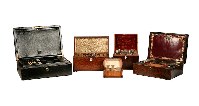 Bonhams : A collection of various Victorian and Edwardian boxes