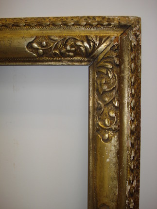 Bonhams : An English 17th Century carved and mecca gilded Lely frame