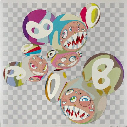 Takashi Murakami (born 1962); Monogramouflage; Auction