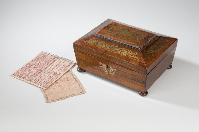 Bonhams : Elizabeth Parker 1738 A George II sampler