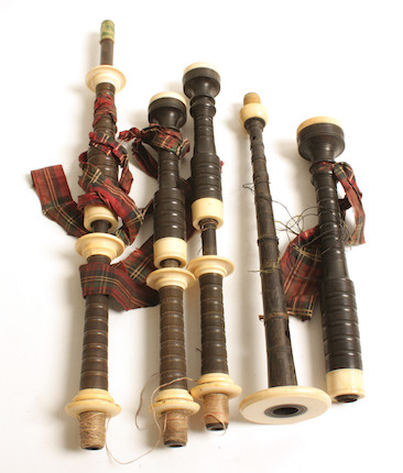 Bonhams : The major parts of bagpipes