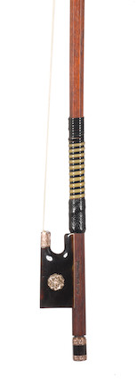 A gold mounted engraved Violin Bow by A.R.Bultitude, (1) image 2