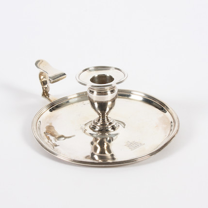 Bonhams : A George Iii Silver Chamberstick By Hannam And Crouch Ii 