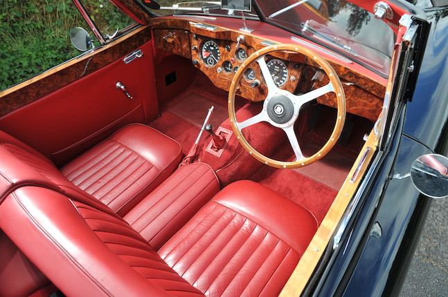 Only 1,448 miles since restoration,1956 Jaguar XK140 Drophead Coupé  Chassis no. 807355 Engine no. G6778-8 image 2