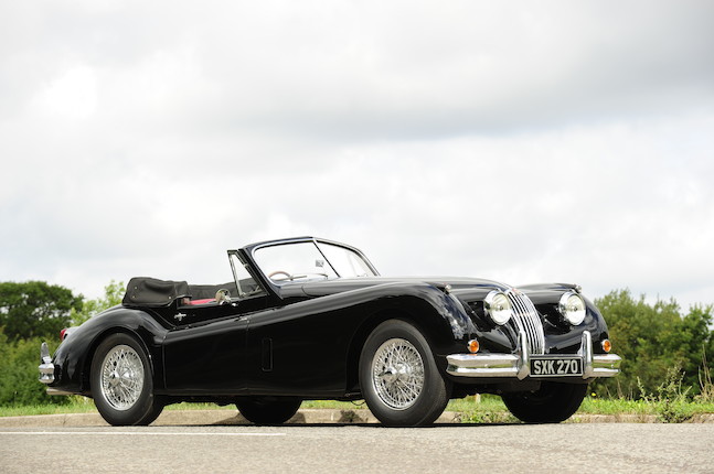 Only 1,448 miles since restoration,1956 Jaguar XK140 Drophead Coupé  Chassis no. 807355 Engine no. G6778-8 image 1