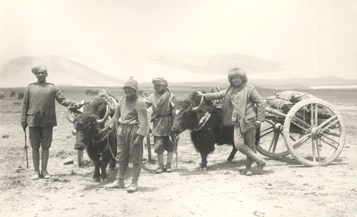 TIBET WHITE (JOHN CLAUDE) An important album of images taken by White during Younghusband's Tibet Mission of 1903-1904 image 4