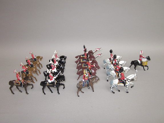 Bonhams : Scottish Toy Soldier Company, mounted British Cavalry 127