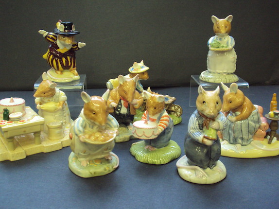 Bonhams : A collection of Royal Doulton Brambly Hedge figurines