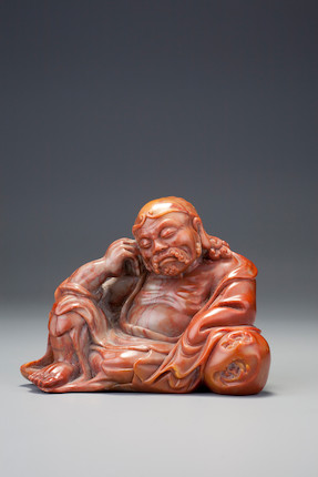 Bonhams : A carved 'gaoshan' figure of Li Tieguai Late Qing dynasty