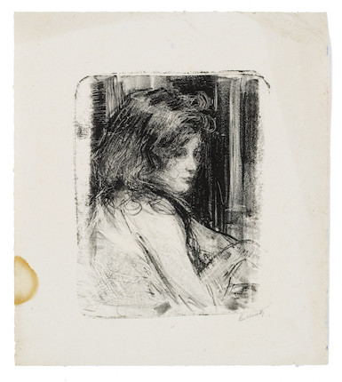 Bonhams : Albert Belleroche (British, 1864-1944) A Collection Four ...