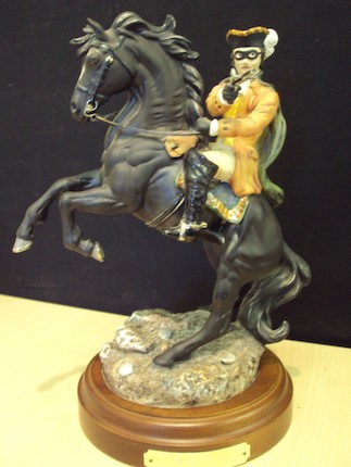 Bonhams : A limited edition Royal Doulton figure of Dick Turpin