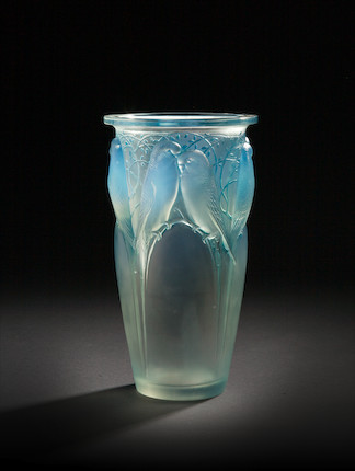 Bonhams : René Lalique 'Ceylan' a Vase, design 1924