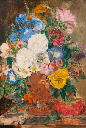 Bonhams : Emily Coppin Stannard (British, 1803-1885) Still life of ...