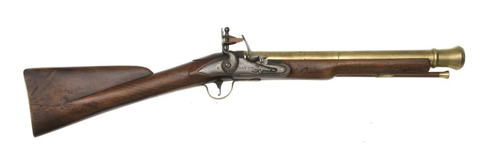 Bonhams : A Brass-Barrelled Flintlock Blunderbuss Of Service Type