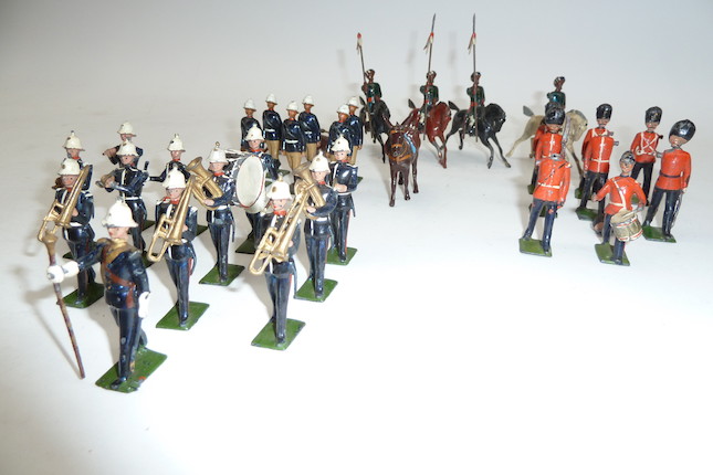 Bonhams : Britains set 203, Royal Engineers Pontoon Section 62