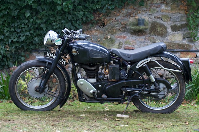 c.1960 Velocette 350cc Viper Frame no. (see text) Engine no. VR3273 image 6