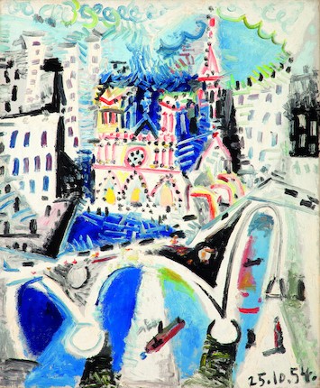 Pablo Picasso (1881-1973) Notre-Dame de Paris image 4