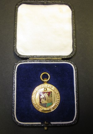 Bonhams : 1934-35 Bristol Charity Cup medal awarded to C.H.Willey