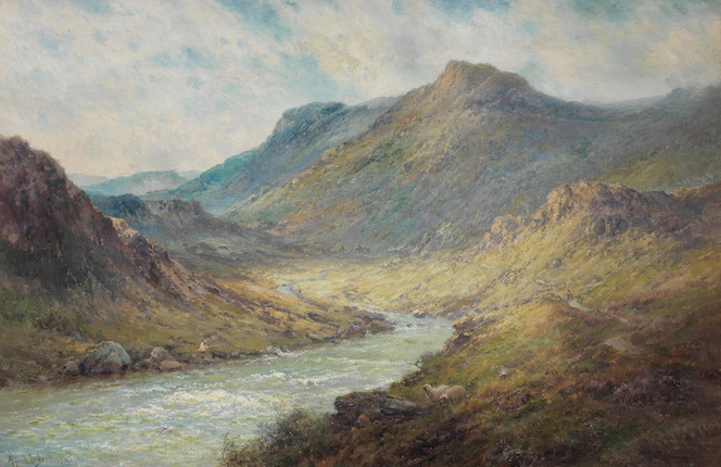 Bonhams : Alfred de Bréanski Snr. (British, 1852-1928) Glen Sheil, N.B ...